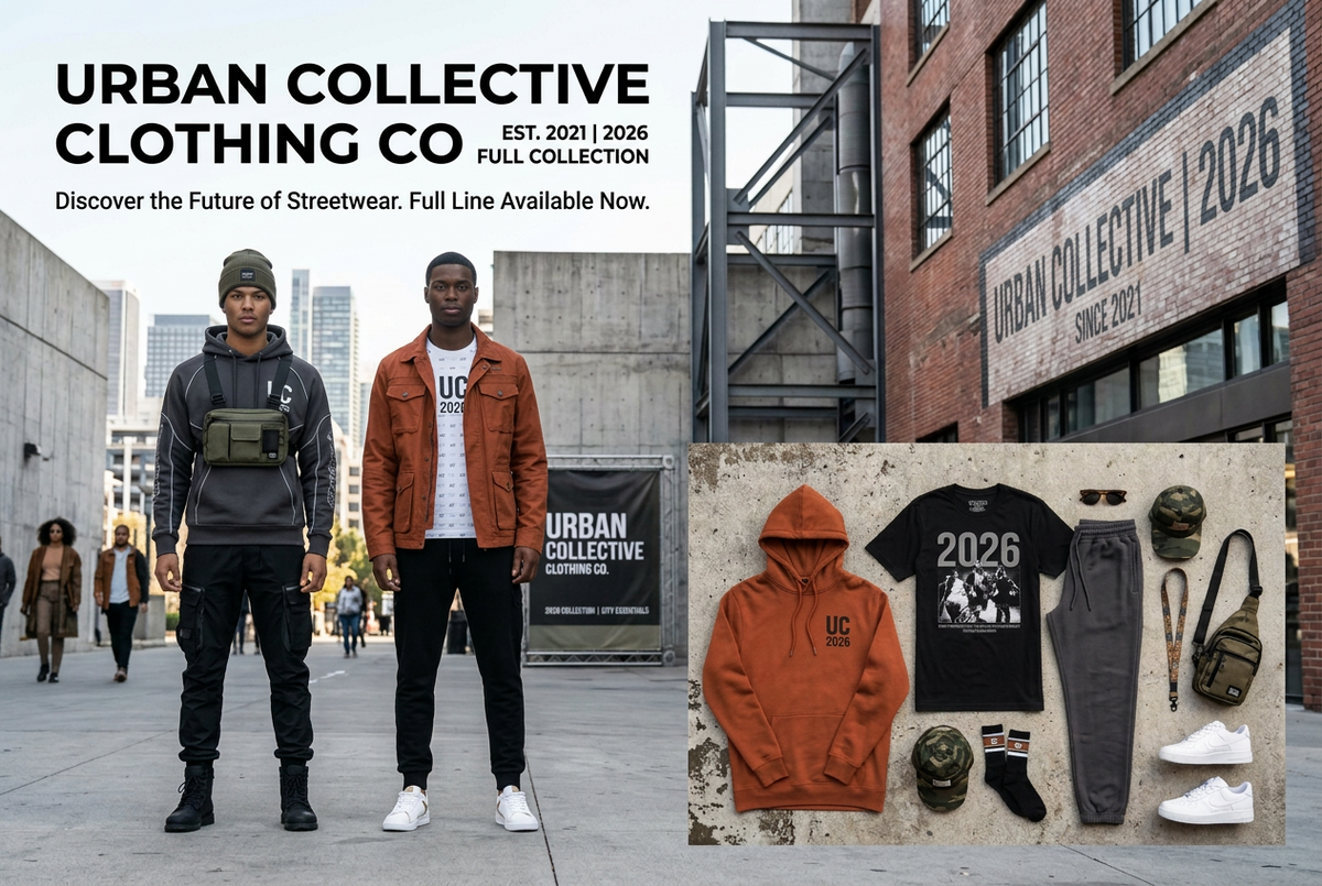 Urban Collective Clothing Co. Full Product Line