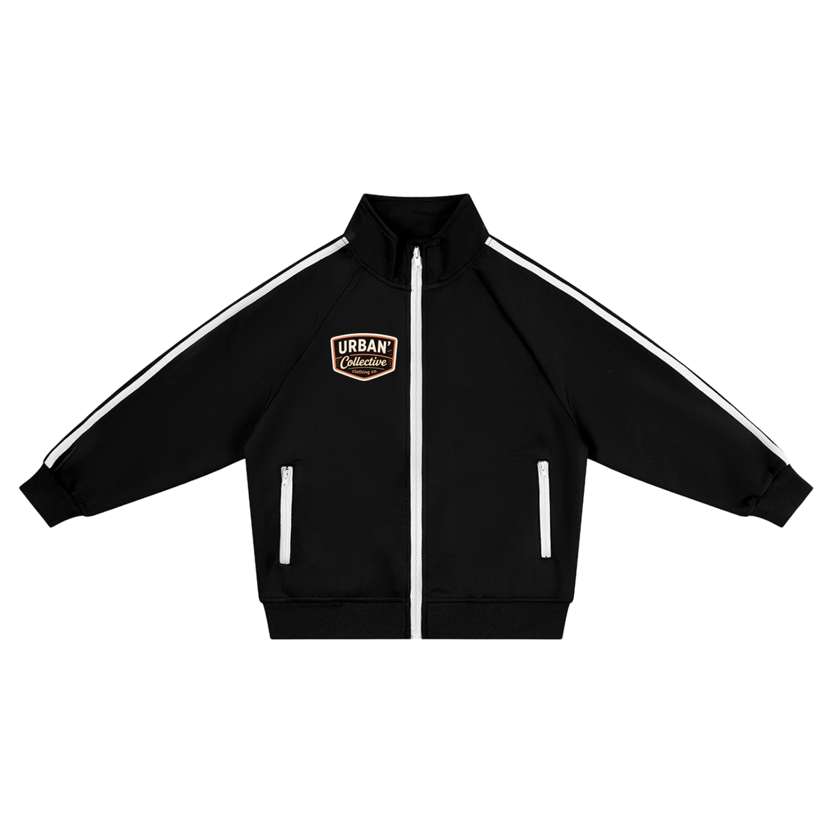 "Urban Collective" Kids’ Contrast Tape Coach Jacket
