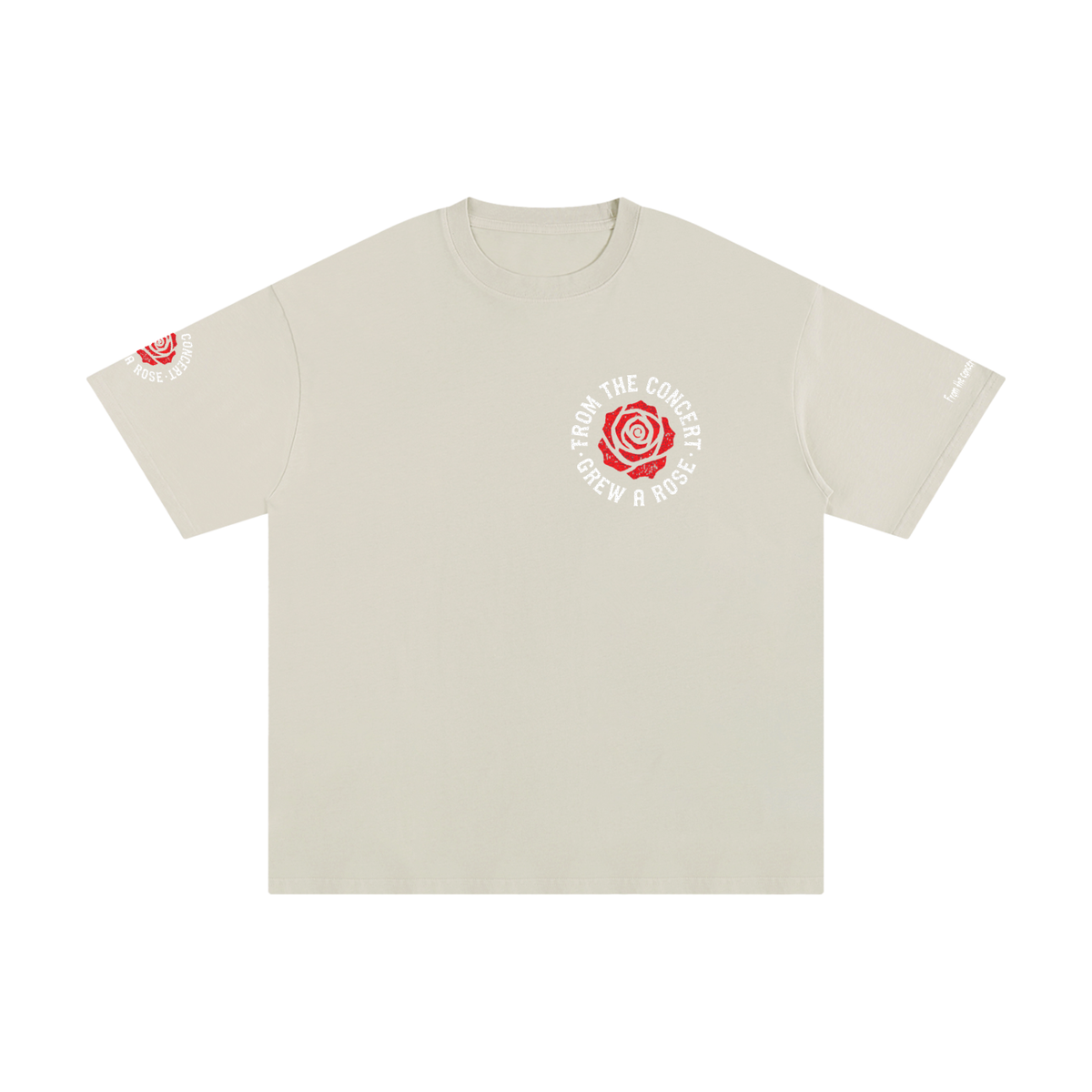 "The rose" Unisex Pure Cotton T-Shirt