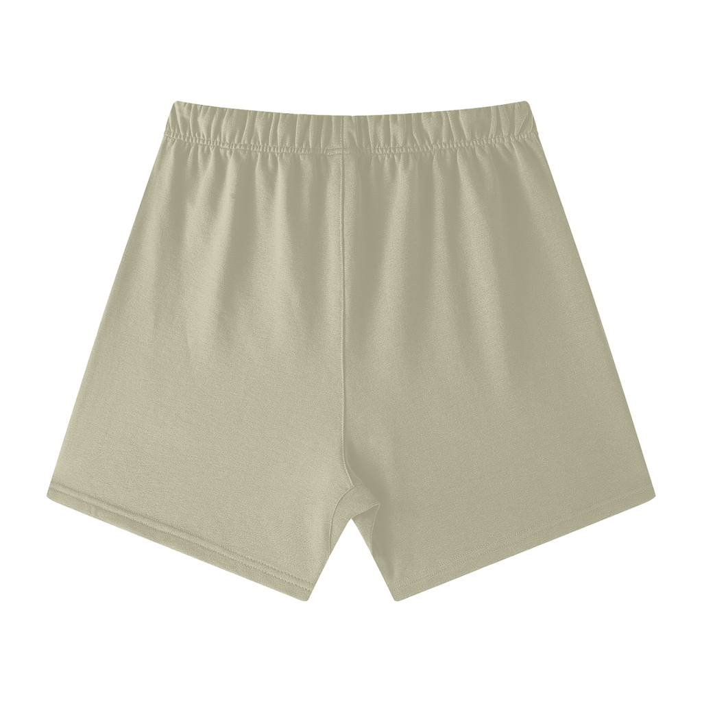 "Urban collective Athletics" Unisex Earth Tone Loose Fit Cotton Shorts