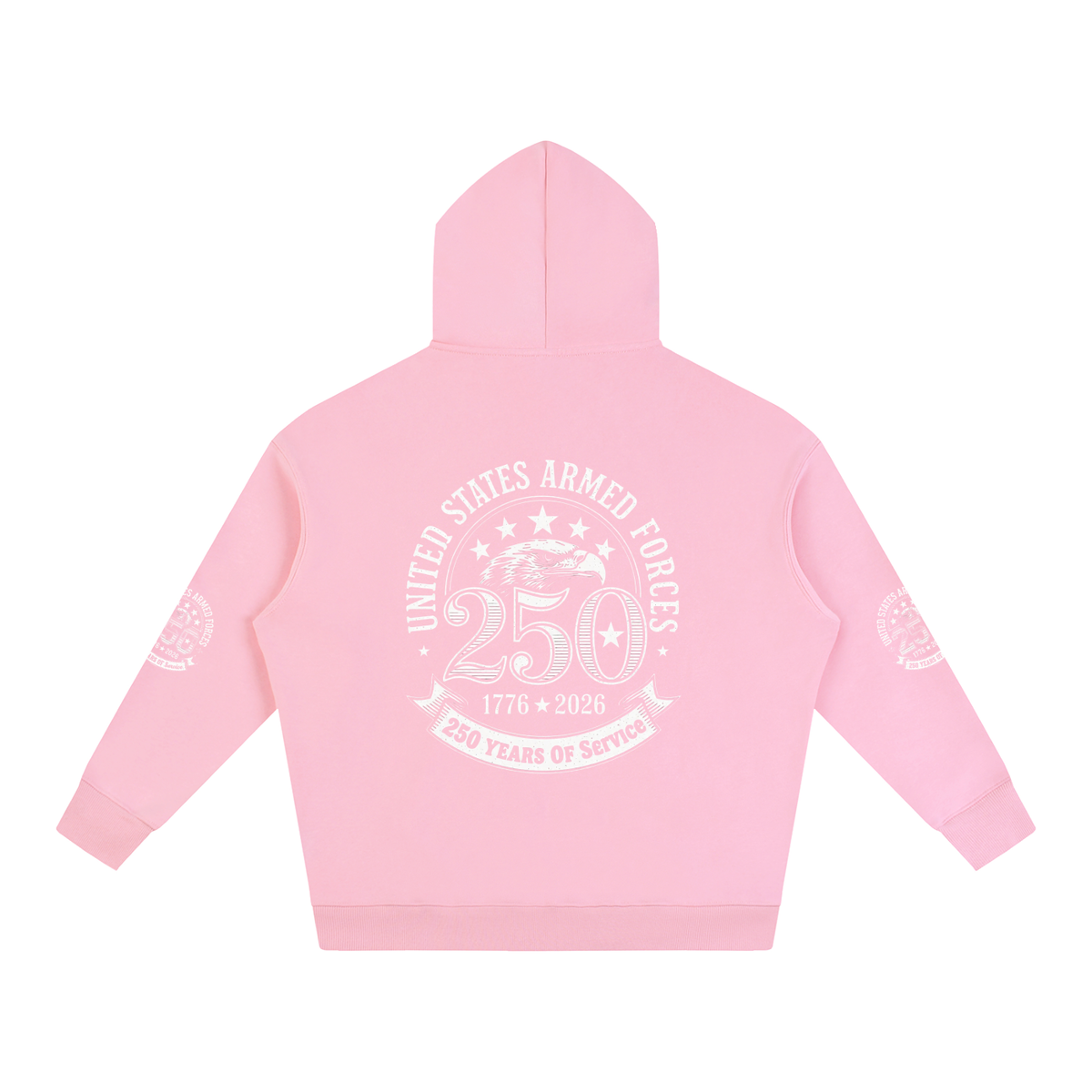 "American Survivors" Oversize Fleeced Hoodie