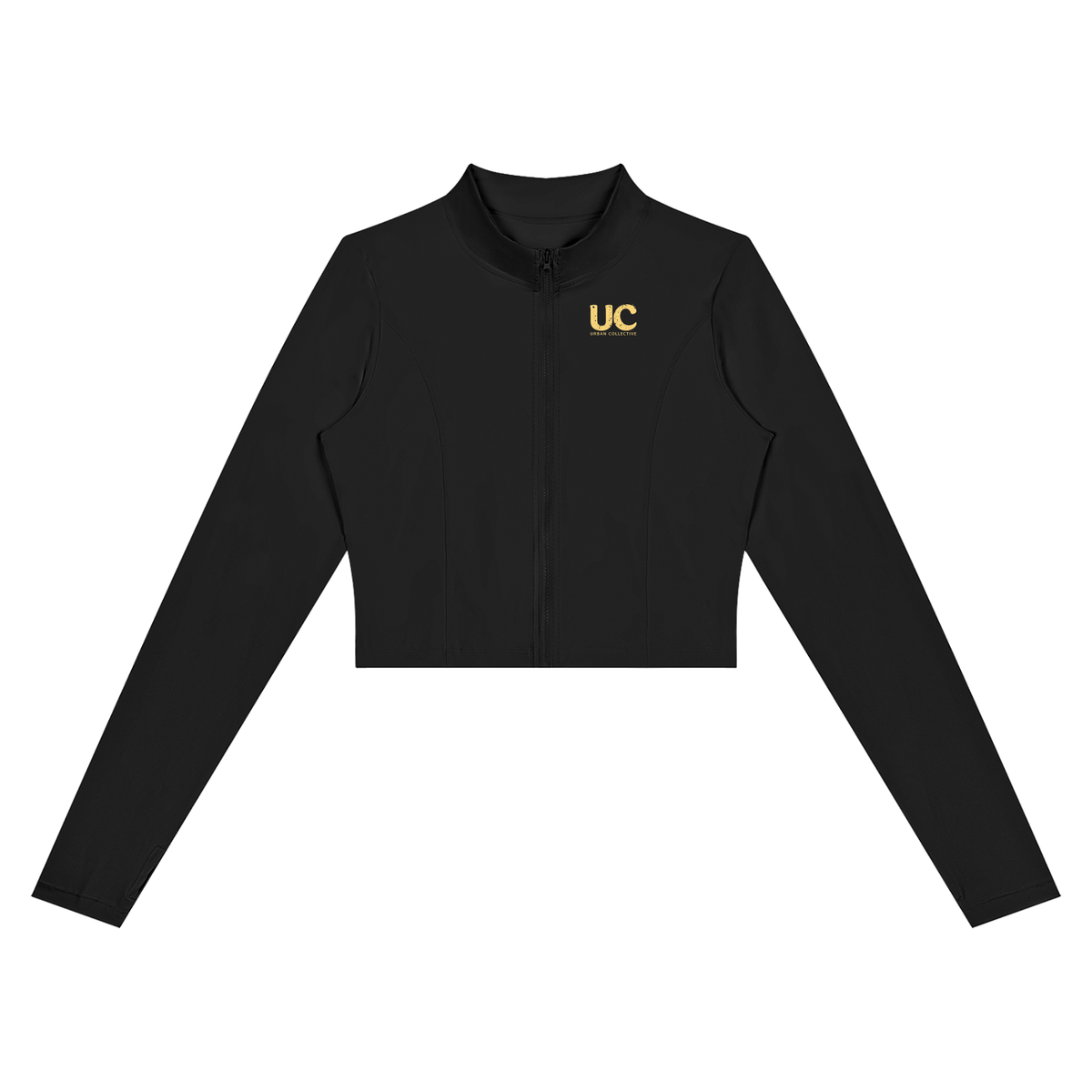 "Urban Collective" Women’s Crop Yoga Sports Jacket