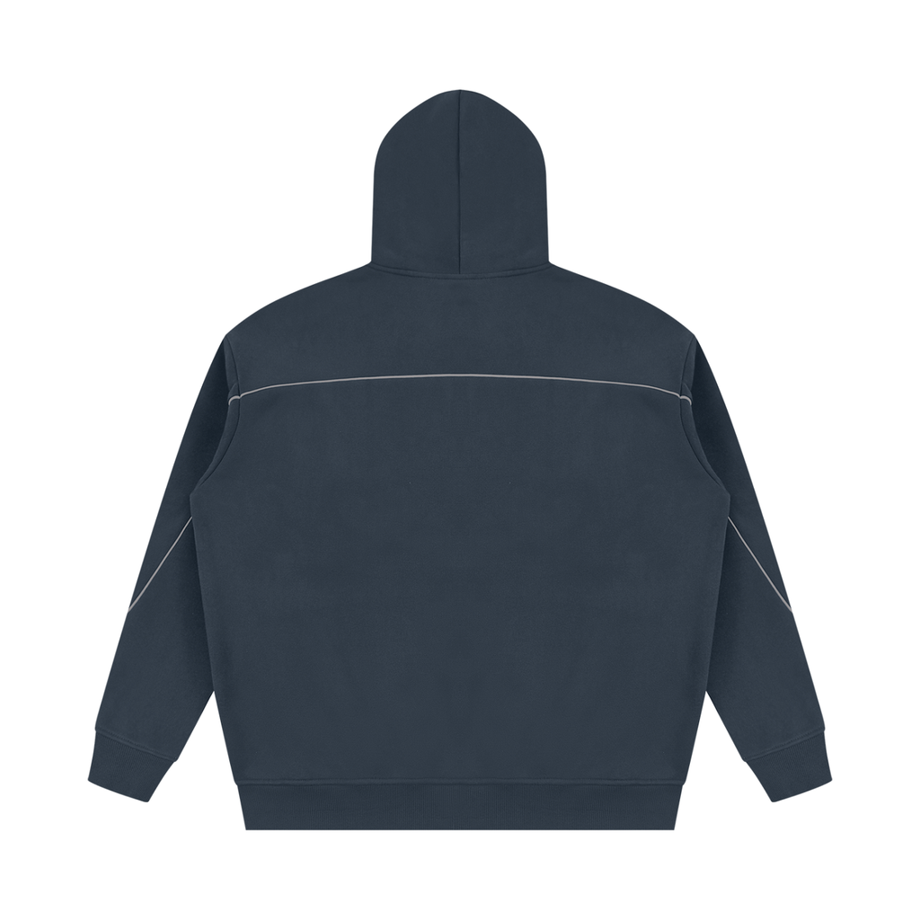 "Chicago Giants" Unisex Oversized Piping Fleece Hoodie