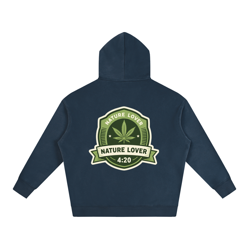 "Nature lover" Oversize Fleeced Hoodie
