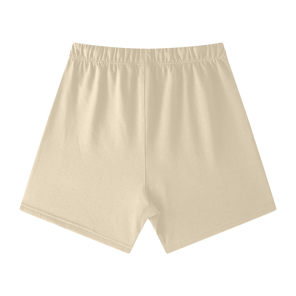 "Urban collective Athletics" Unisex Earth Tone Loose Fit Cotton Shorts