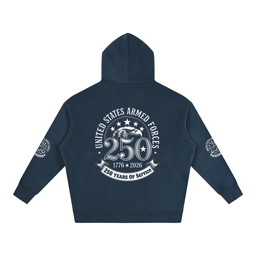 "American Survivors" Oversize Fleeced Hoodie