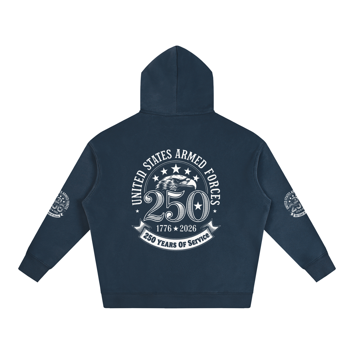 "American Survivors" Oversize Fleeced Hoodie