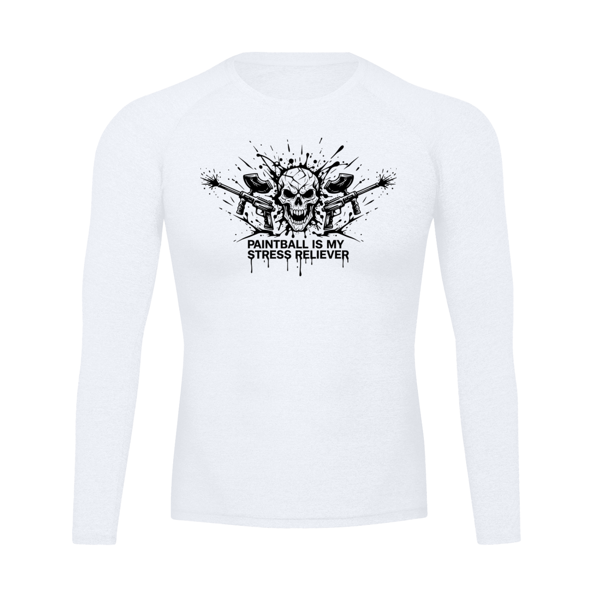 "Paintball is my stress reliever" Performance Long Sleeve T-Shirt