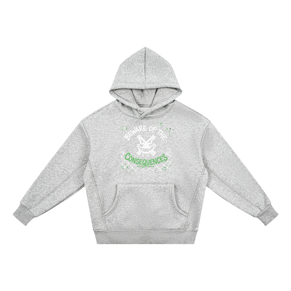 "Beware of the consequences" Essential Kids' Fleece Hoodie