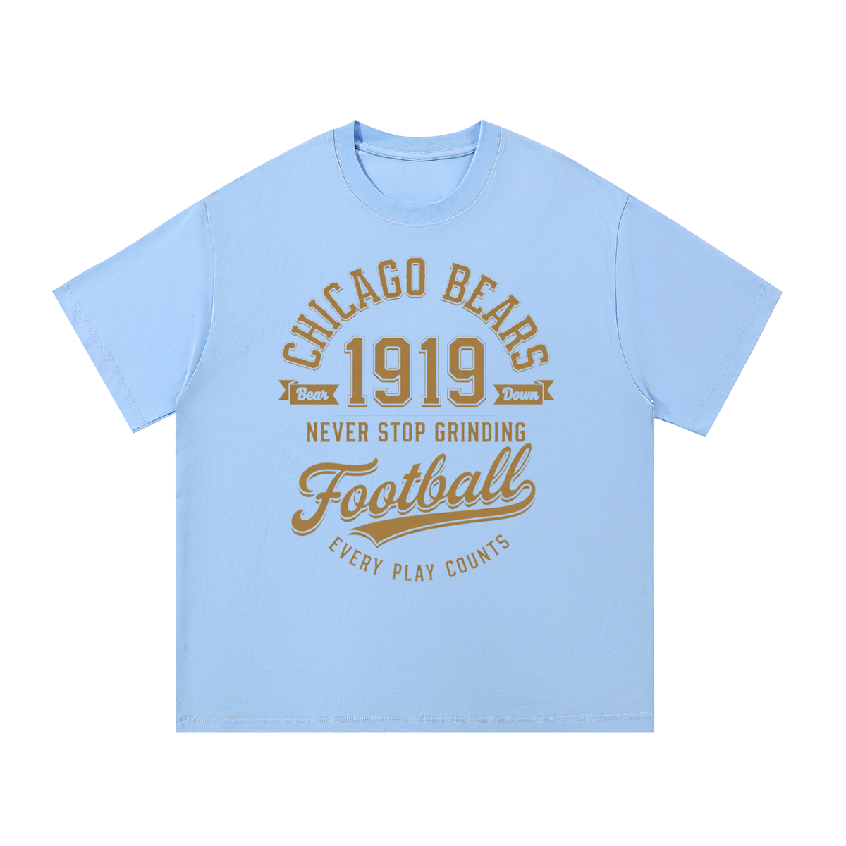 "Chicago Bears" Essential Cotton T-Shirt