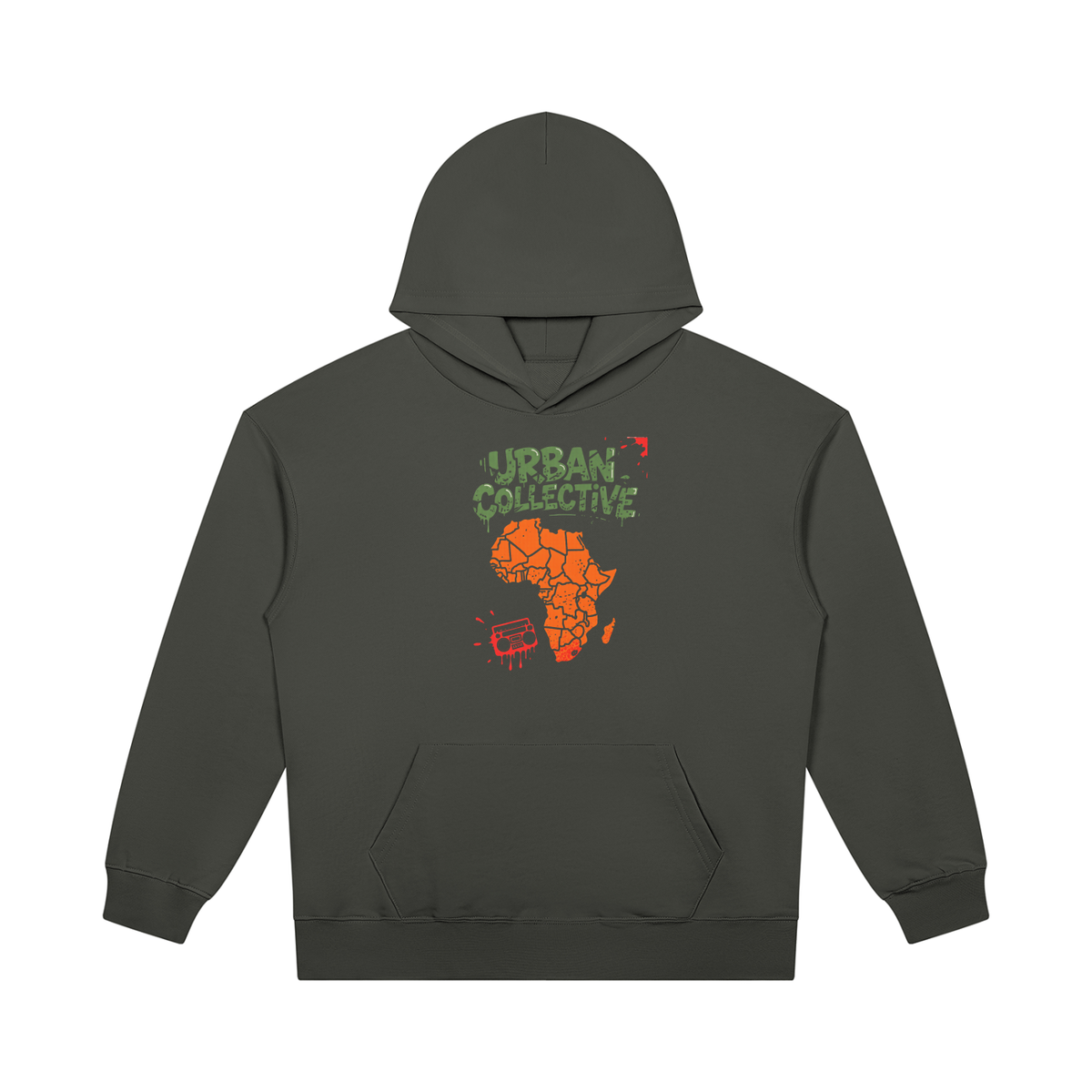 "Urban collective Athletics" Unisex Heavyweight Pullover Hoodie