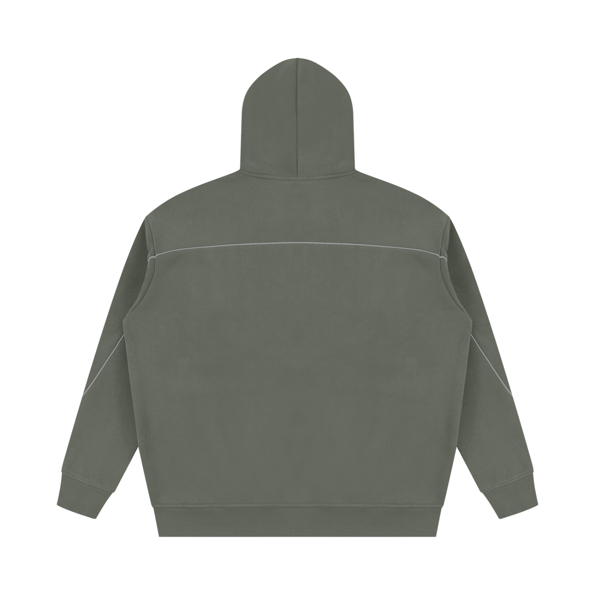 "250yrs of Service" Unisex Oversized Piping Fleece Hoodie