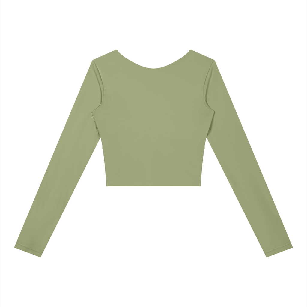 "Urban Culture Athletics" Women's Panelled Long Sleeve Yoga T-Shirt