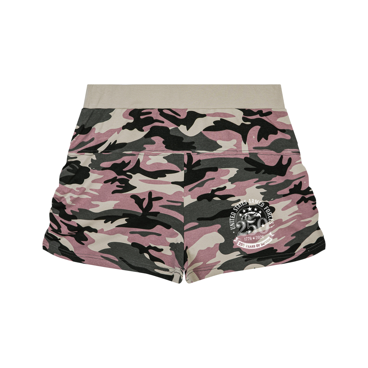 "Urban Collective" Women's Slim Camo Shorts