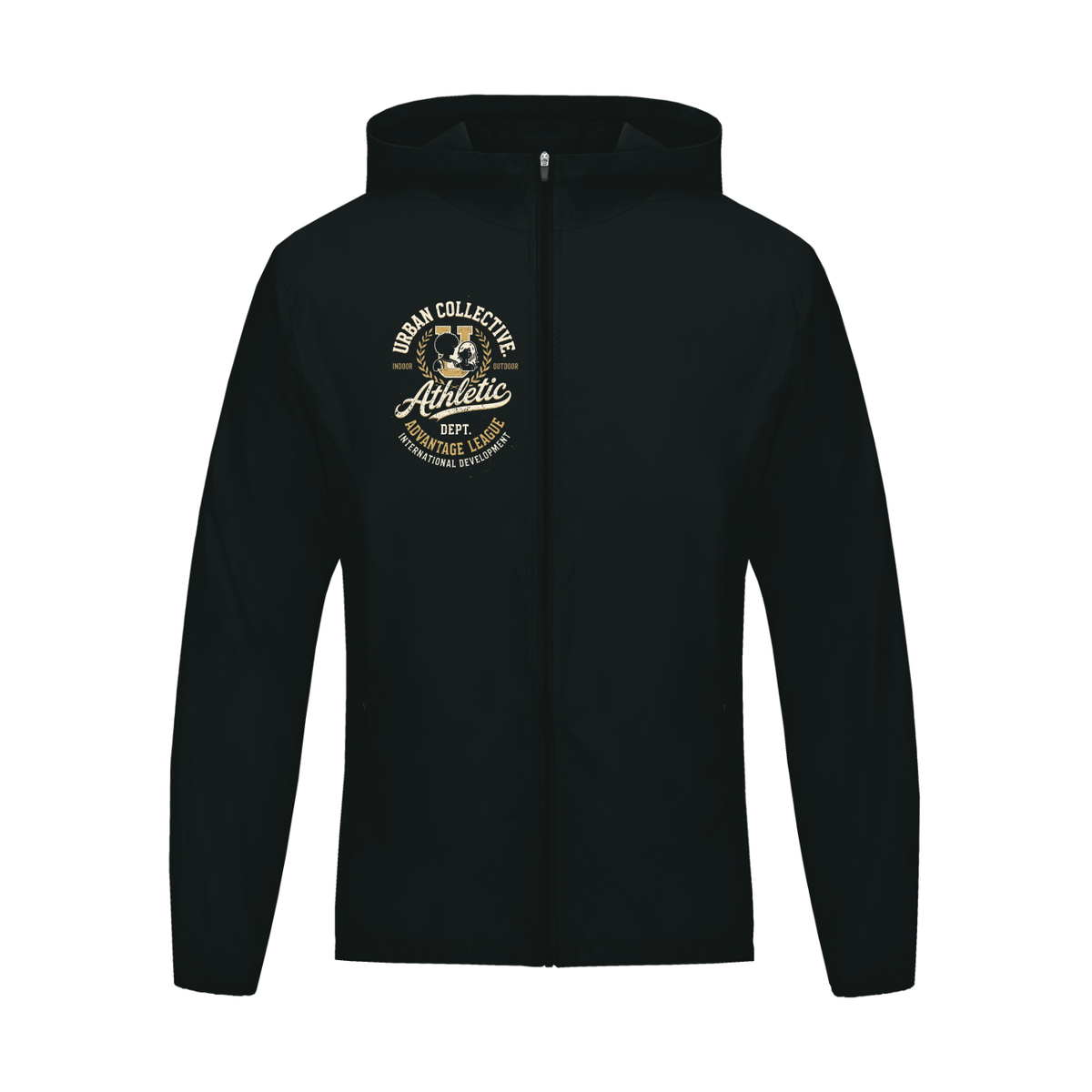 "Urban collective Athletics" Soft Hooded Sports Jacket
