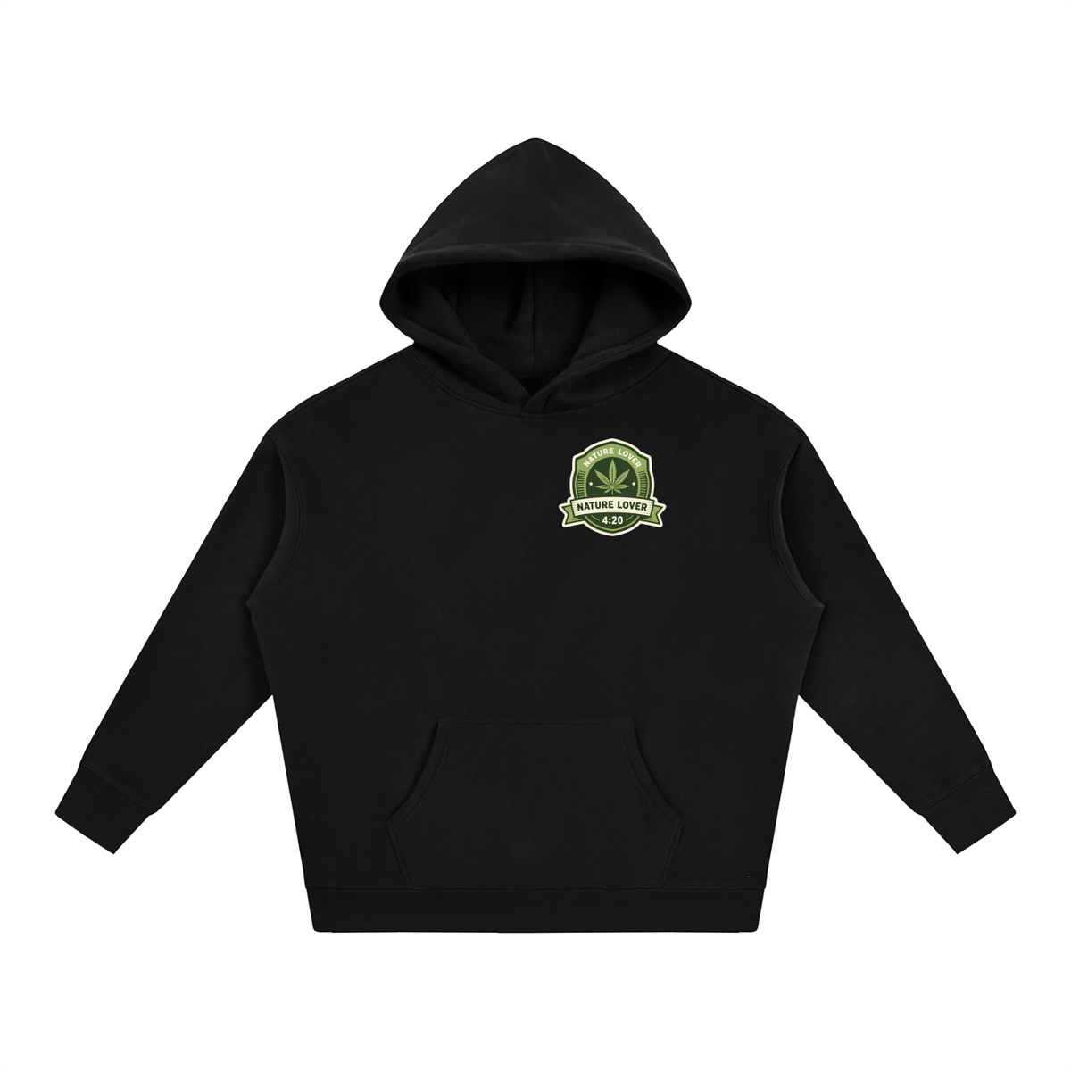 "Nature lover" Oversize Fleeced Hoodie