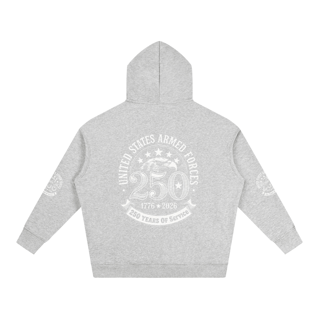 "American Survivors" Oversize Fleeced Hoodie