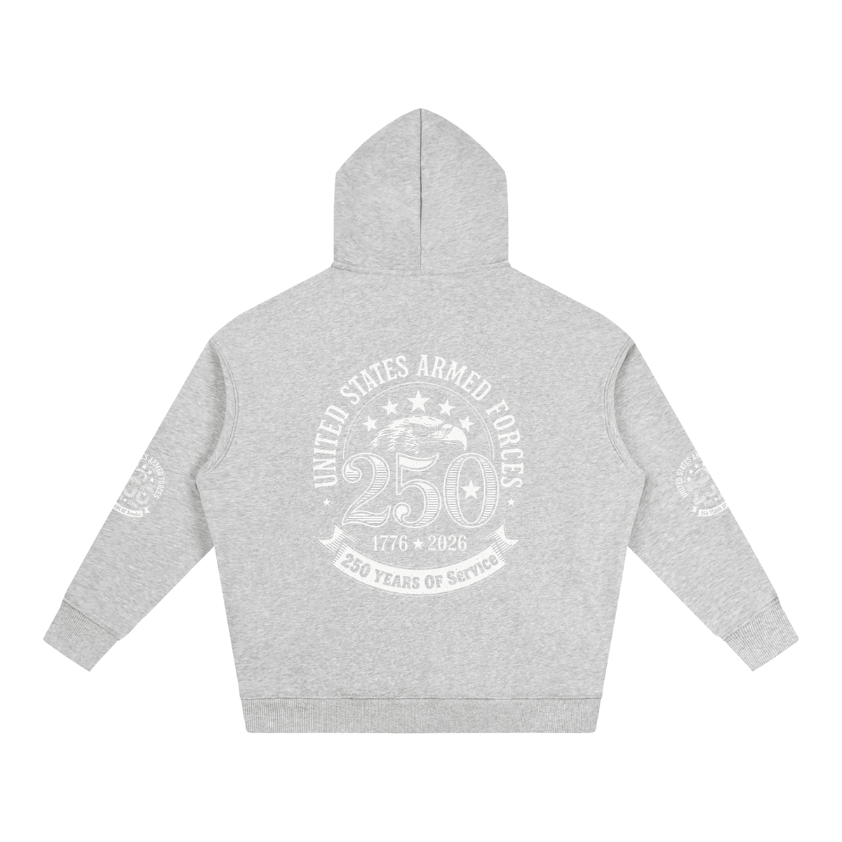"American Survivors" Oversize Fleeced Hoodie