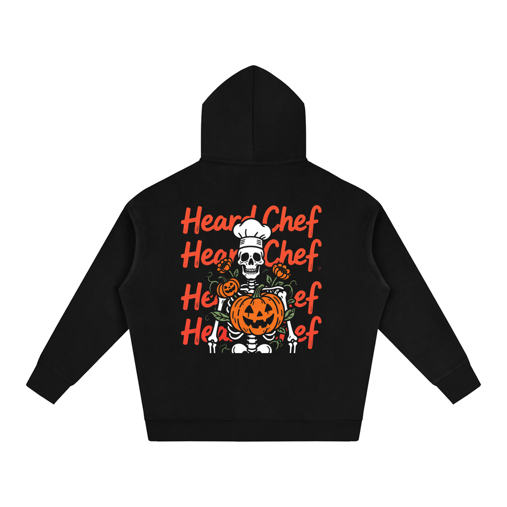 "Holloween Chef " Oversize Fleeced Hoodie