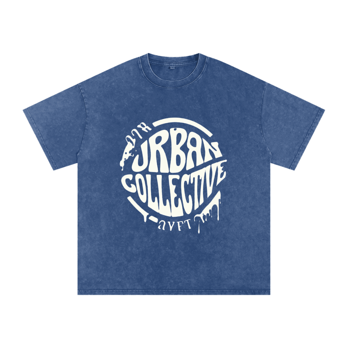 "Urban Collective" Snow Washed Oversized Cotton T-Shirt