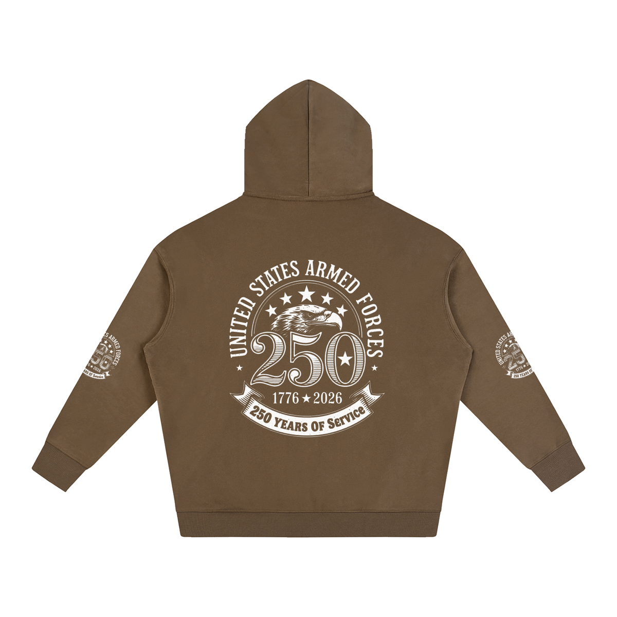 "American Survivors" Oversize Fleeced Hoodie