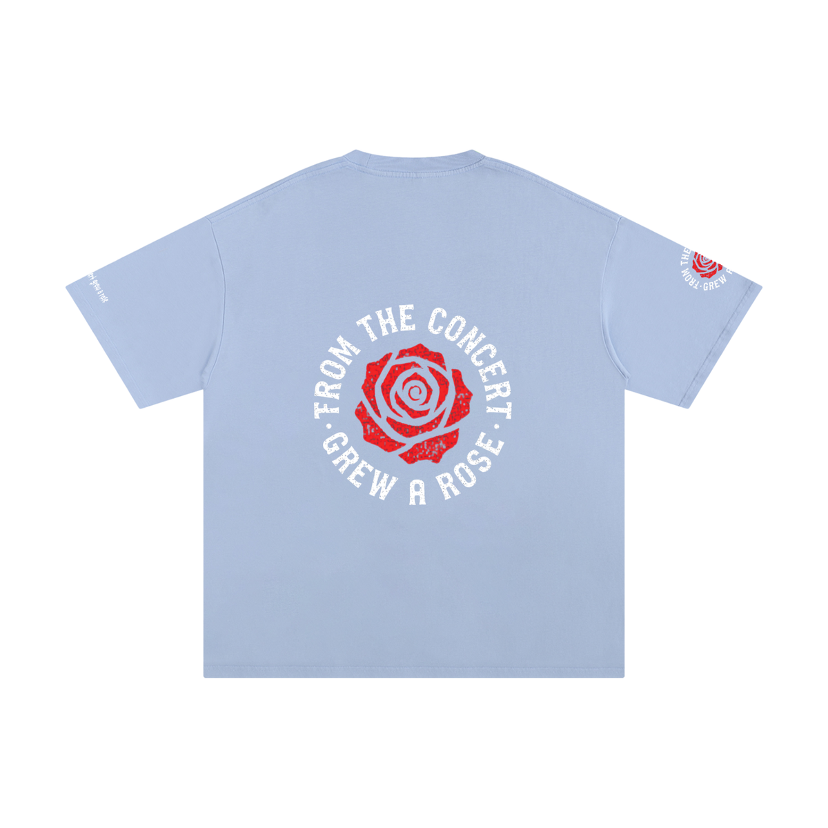 "the Rose that Grew " Unisex Pure Cotton T-Shirt
