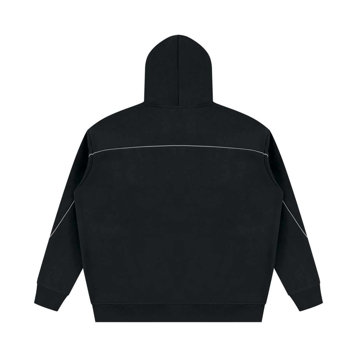 "250yrs of Service" Unisex Oversized Piping Fleece Hoodie
