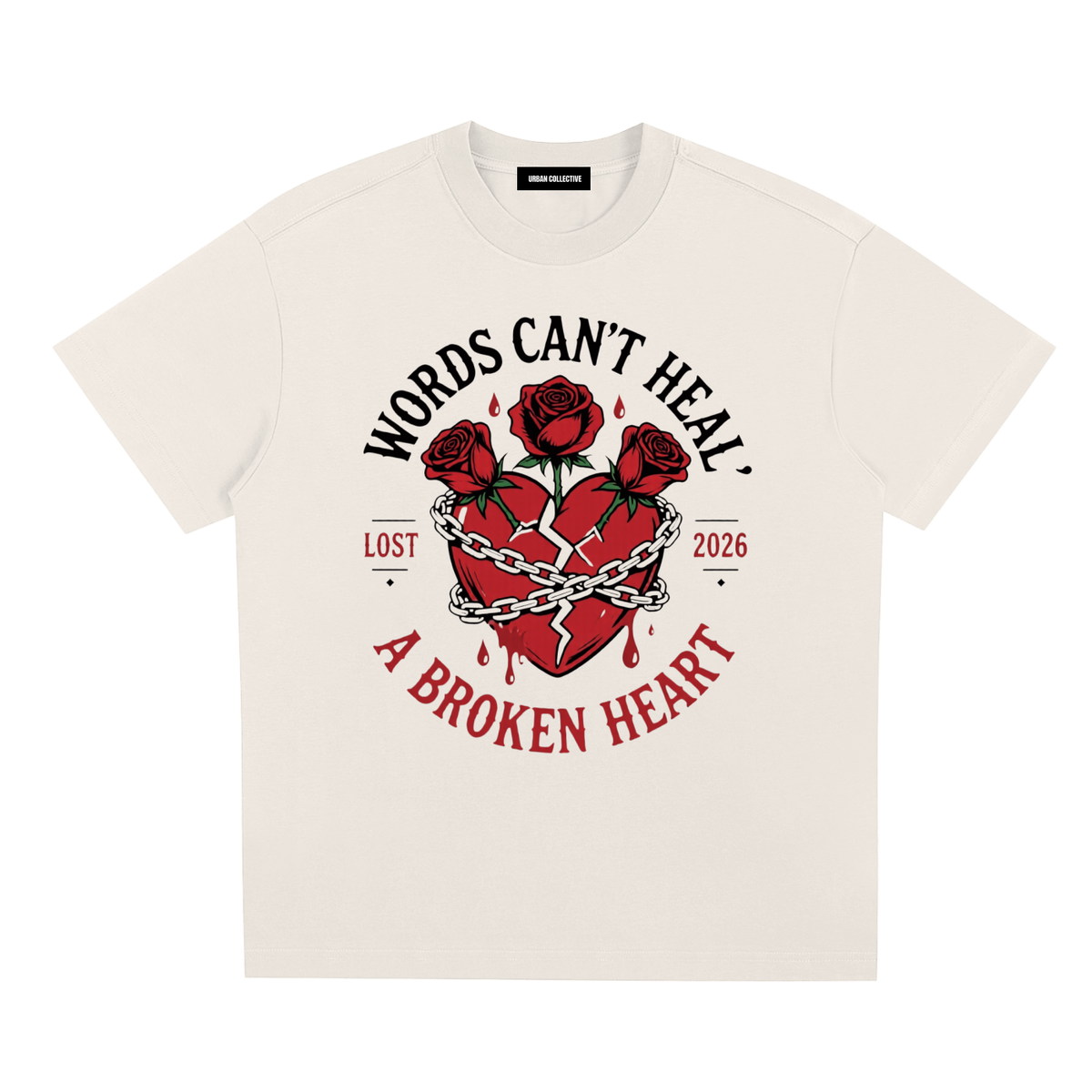 "Broken Hearted" Sorona Quick-Dry Cooling T-Shirt