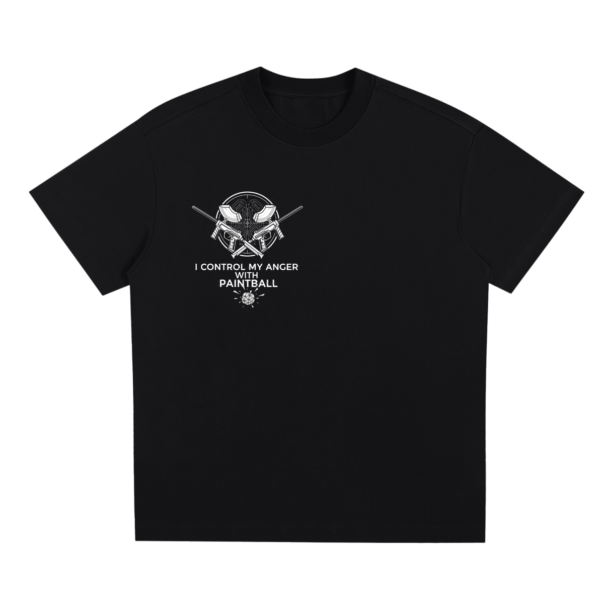 "I control my anger with paintball" Sorona Quick-Dry Cooling T-Shirt