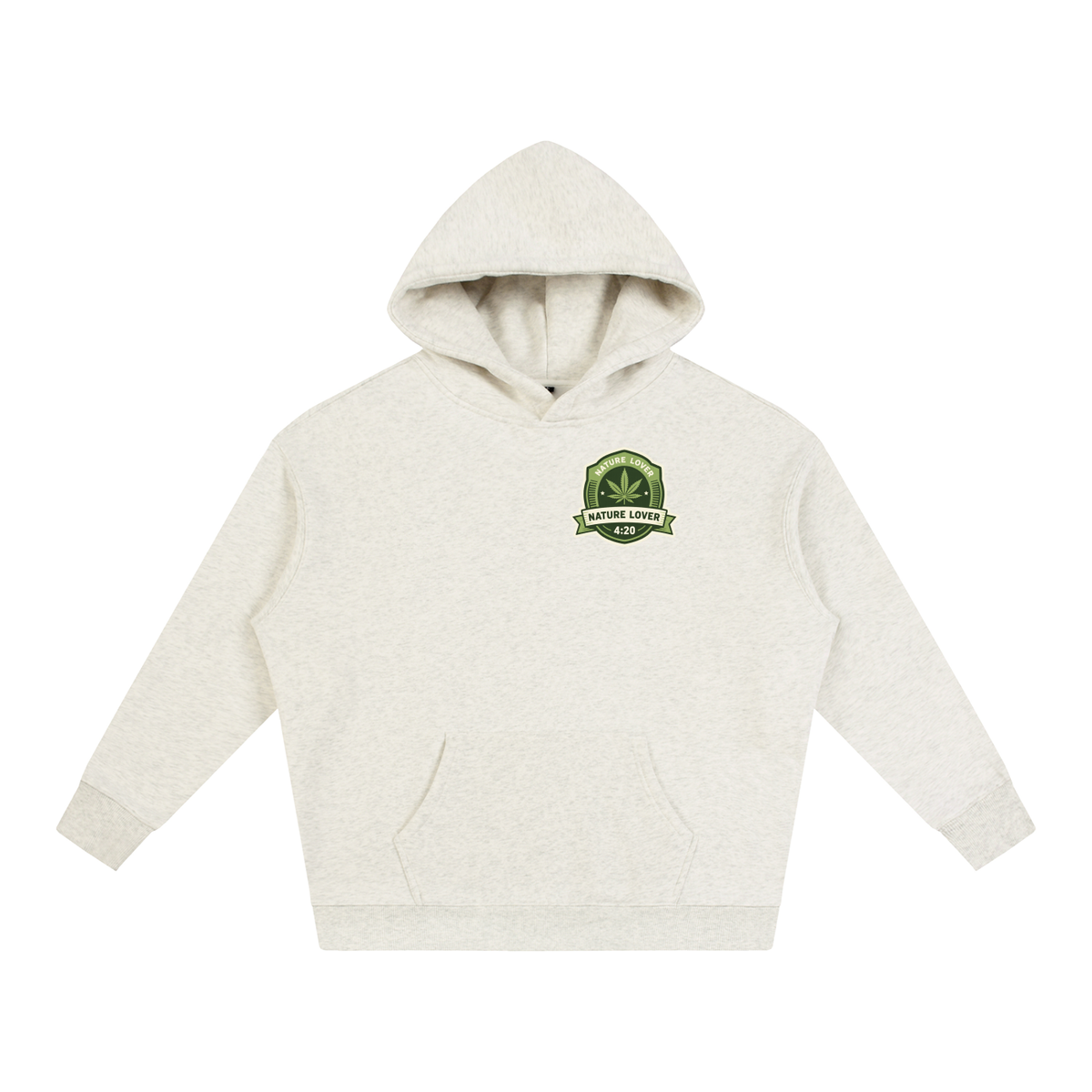 "Nature lover" Oversize Fleeced Hoodie