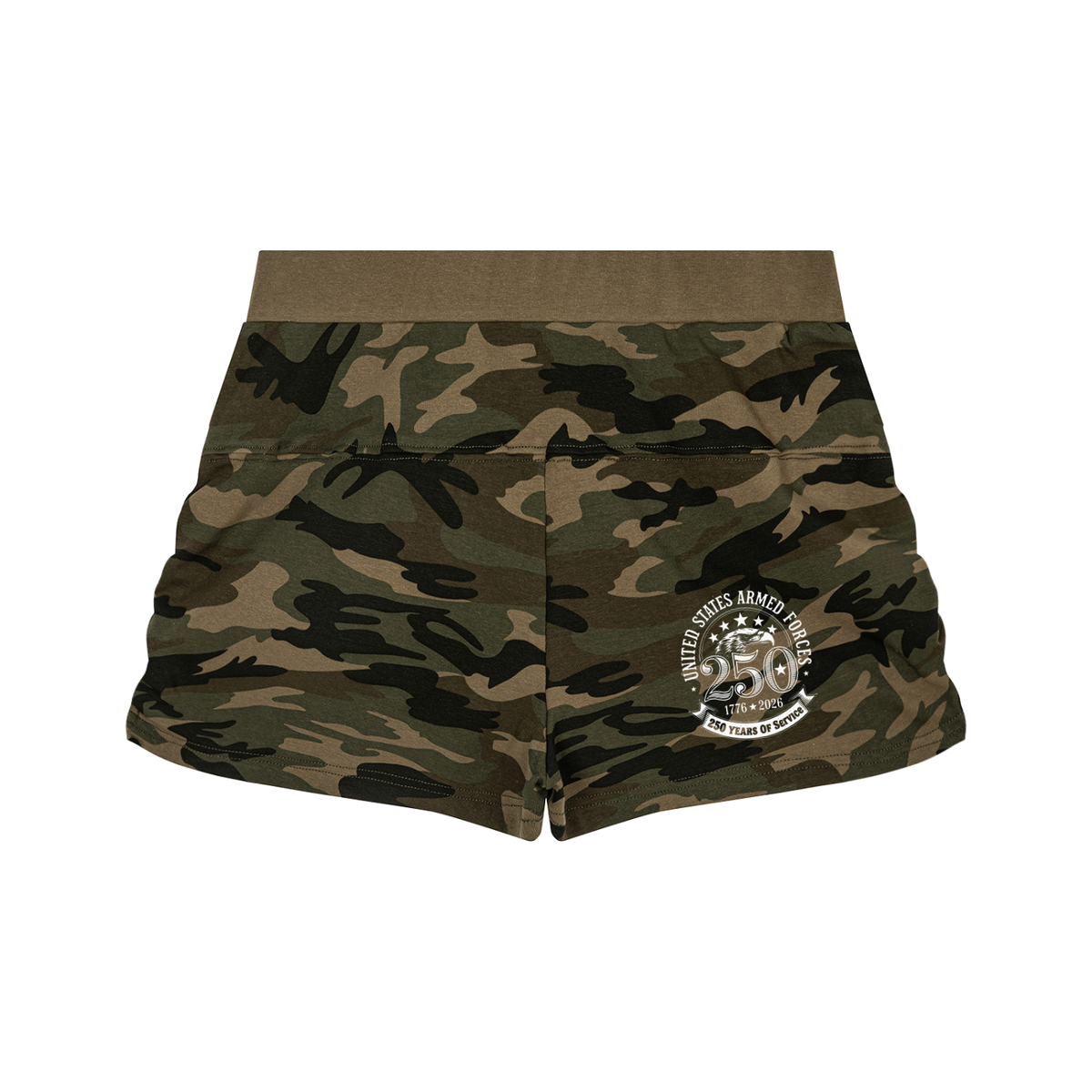 "Urban Collective" Women's Slim Camo Shorts