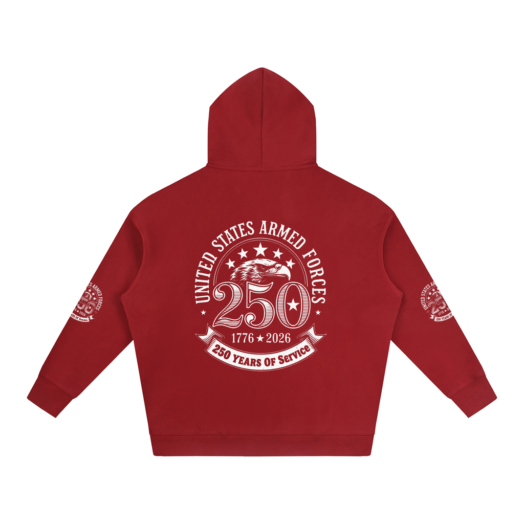 "American Survivors" Oversize Fleeced Hoodie
