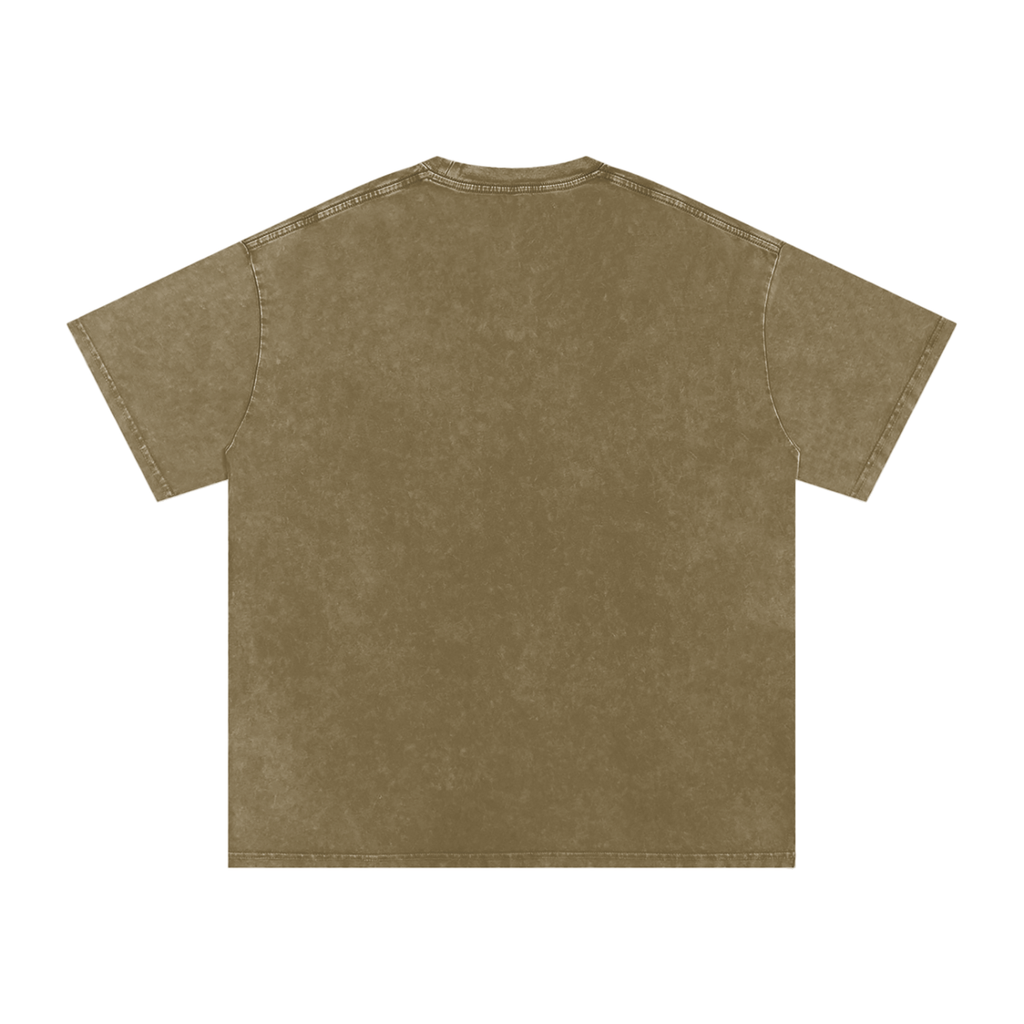 "Urban Collective" Snow Washed Oversized Cotton T-Shirt