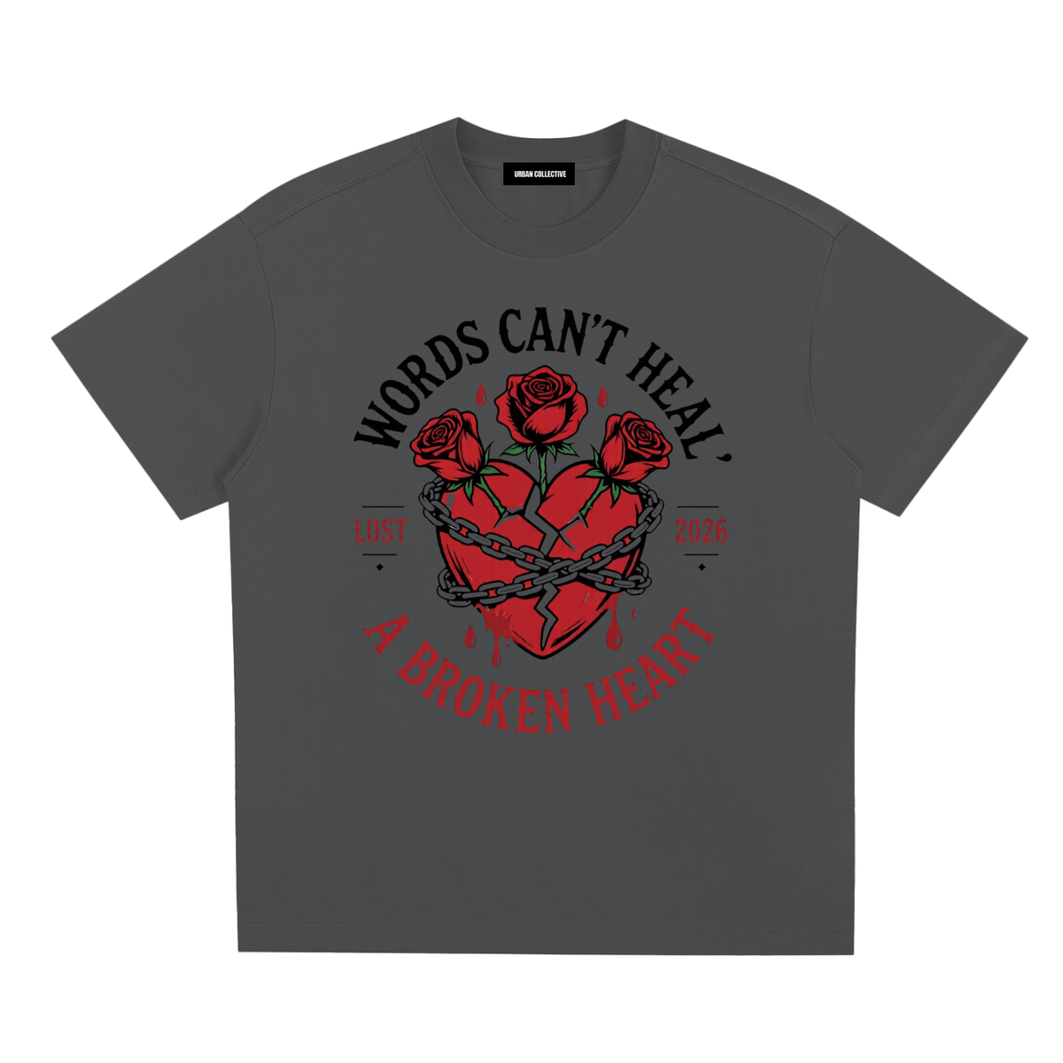 "Broken Hearted" Sorona Quick-Dry Cooling T-Shirt