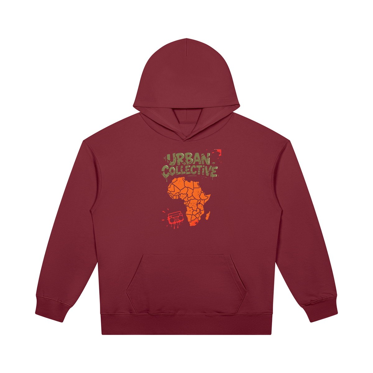 "Urban collective Athletics" Unisex Heavyweight Pullover Hoodie