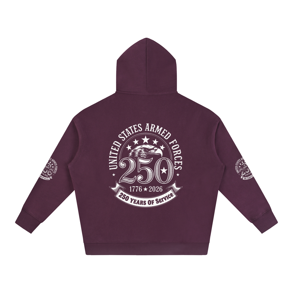"American Survivors" Oversize Fleeced Hoodie