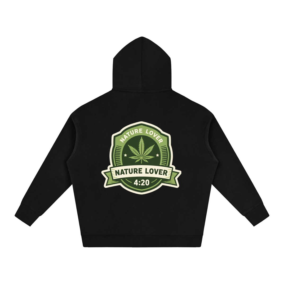 "Nature lover" Oversize Fleeced Hoodie