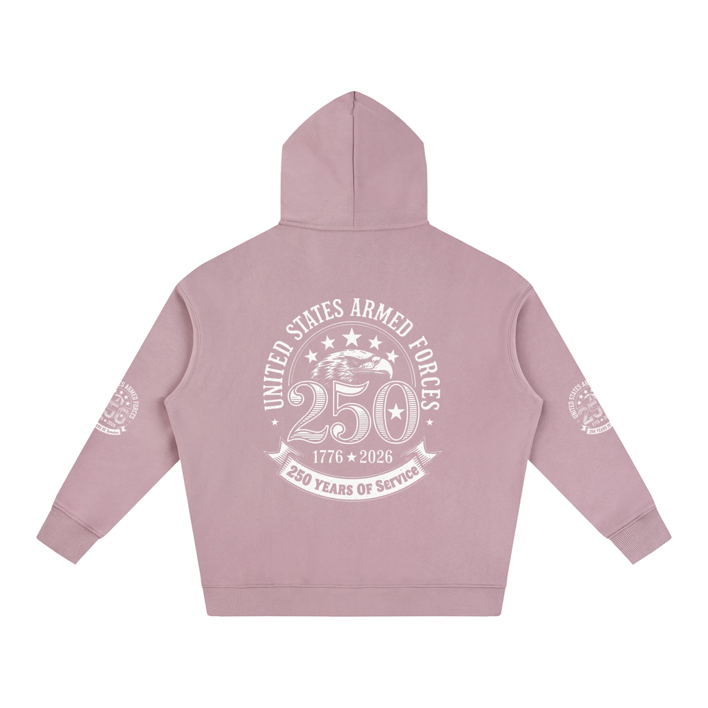 "American Survivors" Oversize Fleeced Hoodie