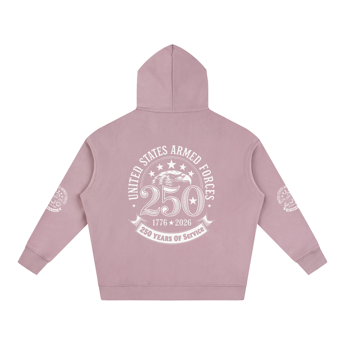 "American Survivors" Oversize Fleeced Hoodie