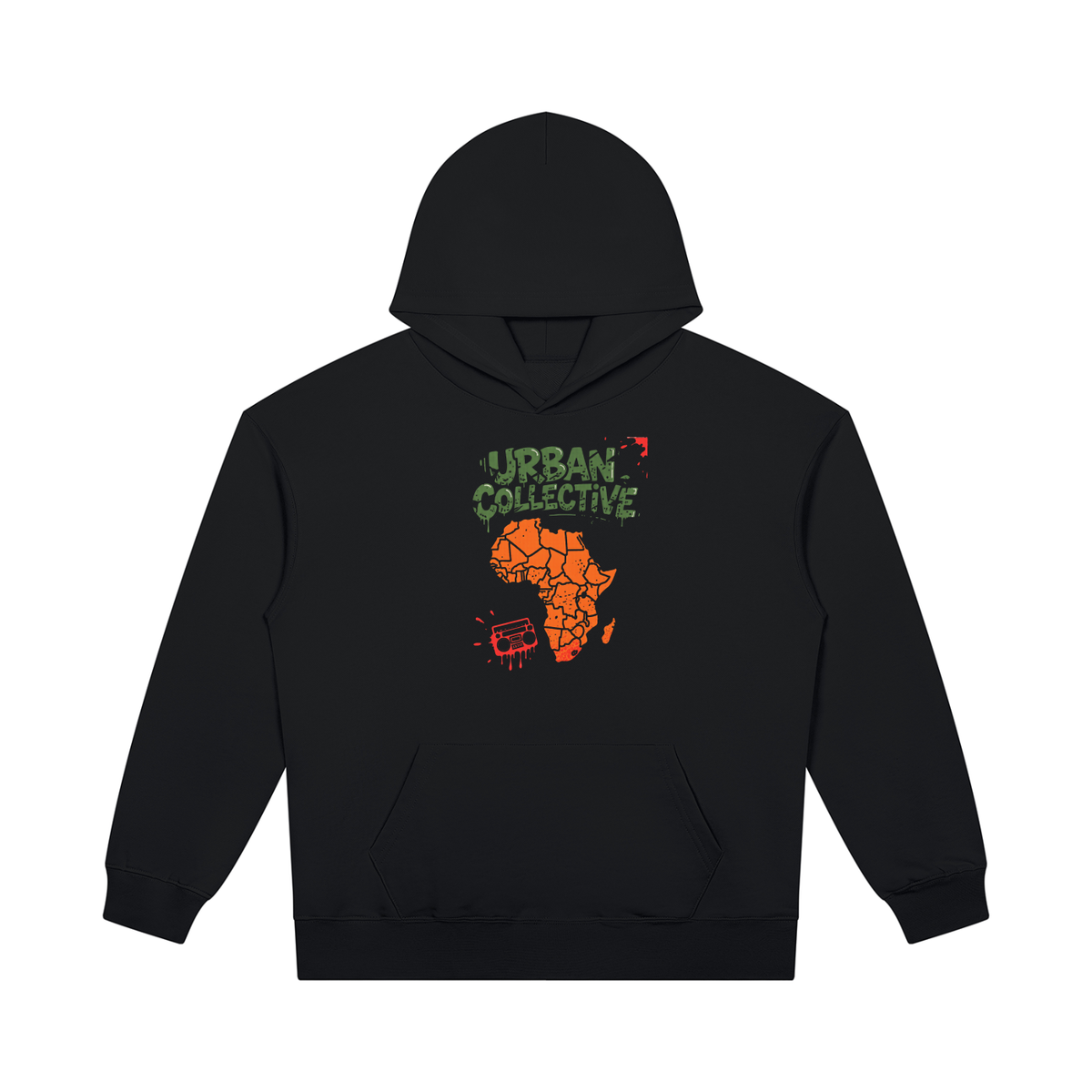 "Urban collective Athletics" Unisex Heavyweight Pullover Hoodie