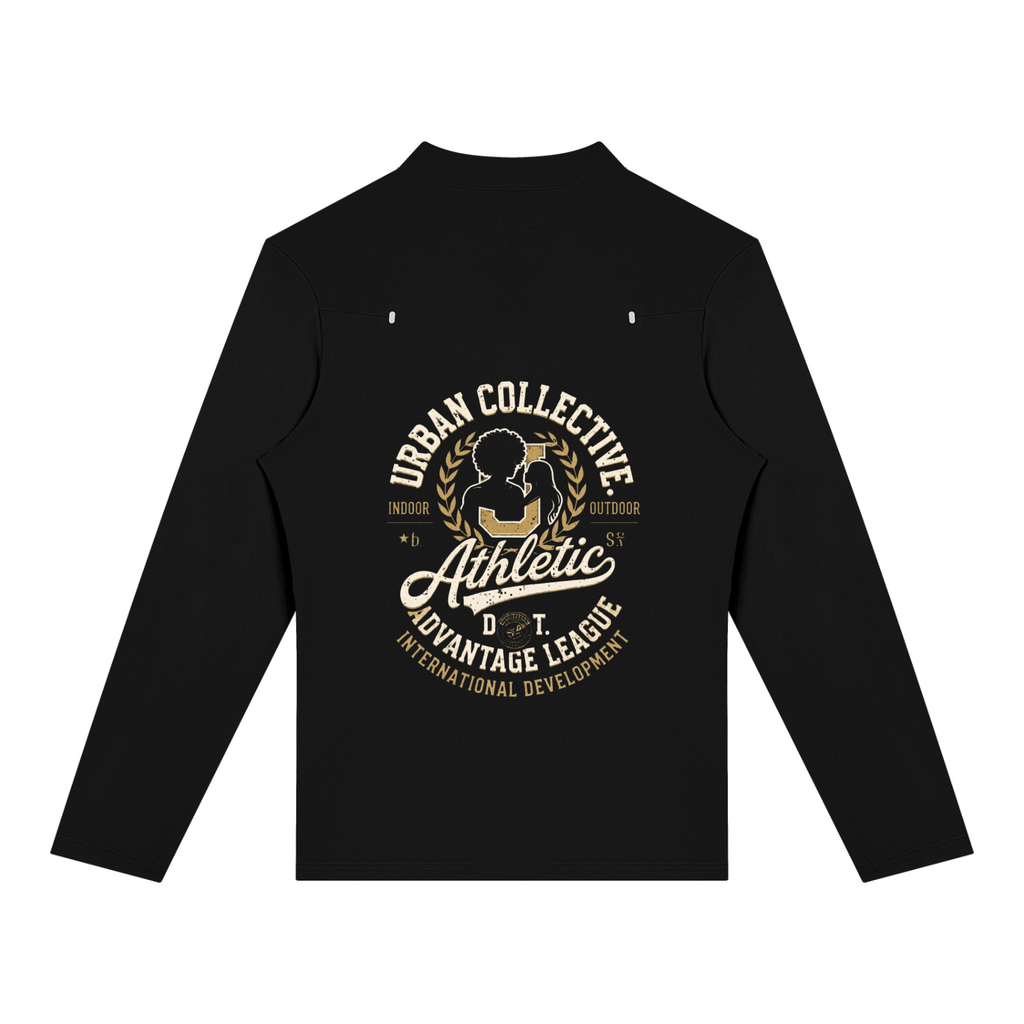 "Urban Collective Athletics" Men's Quarter-Zip Training T-Shirt
