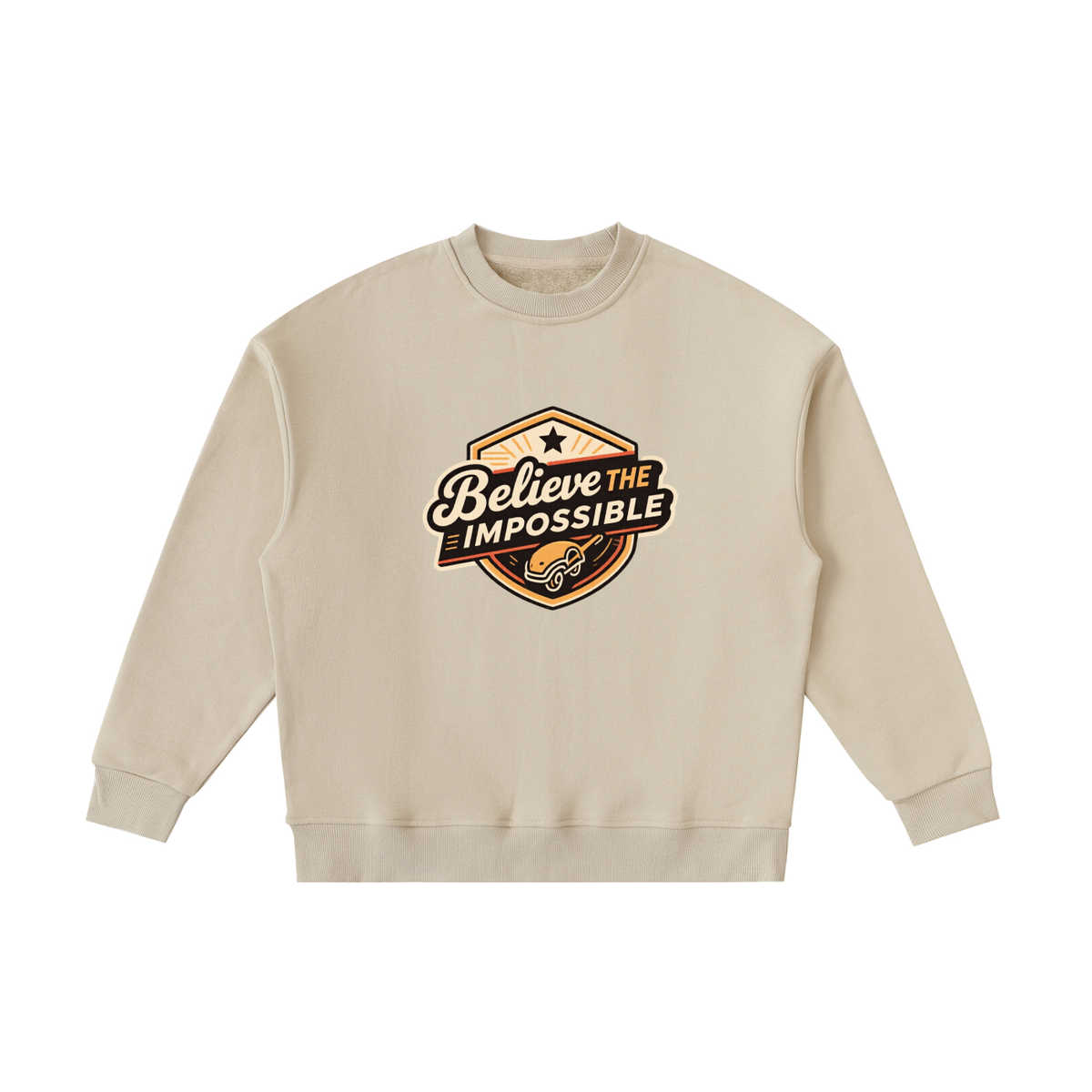 "Believe the impossible" Essential Fleece Kids' Crewneck Sweatshirt