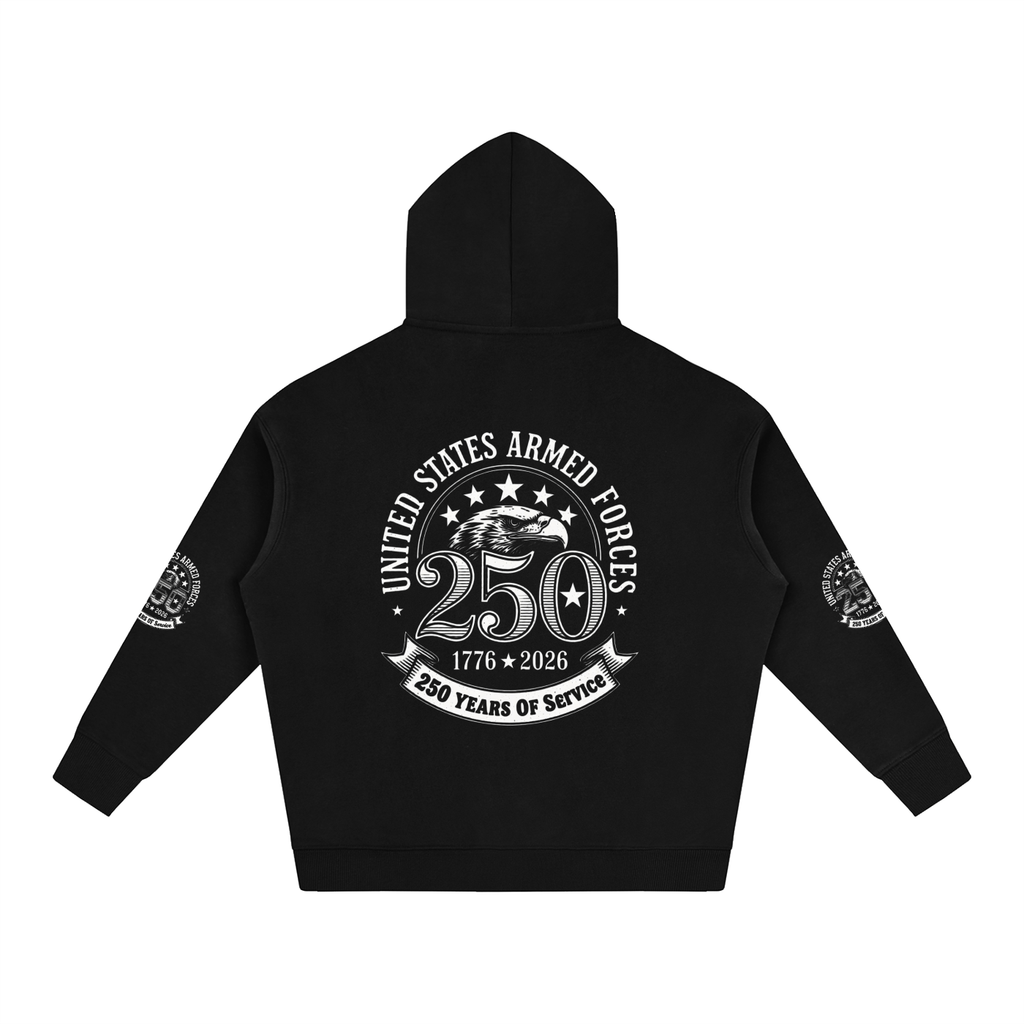 "American Survivors" Oversize Fleeced Hoodie