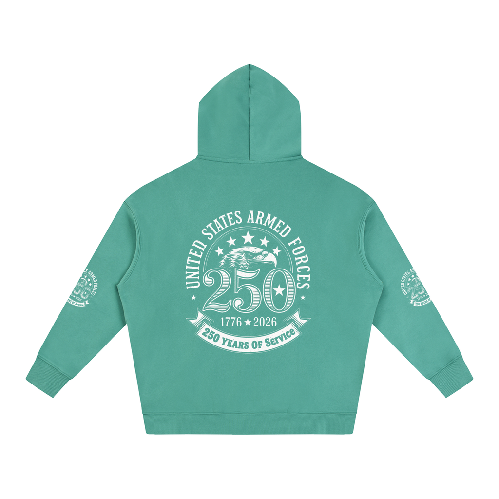 "American Survivors" Oversize Fleeced Hoodie