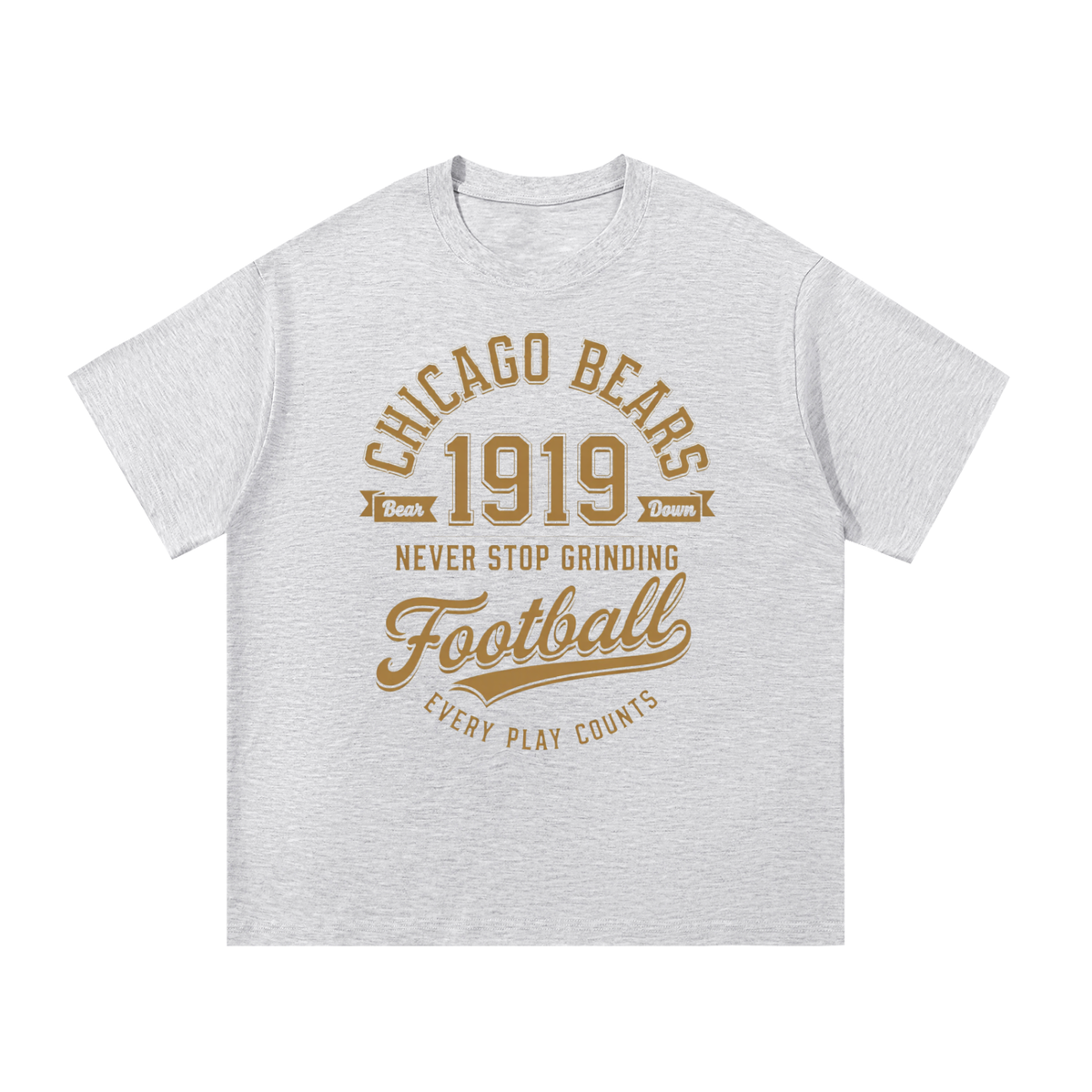 "Chicago Bears" Essential Cotton T-Shirt