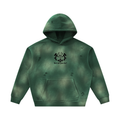"urban collective foliage" Unisex Sunfade Frayed Fleece Hoodie