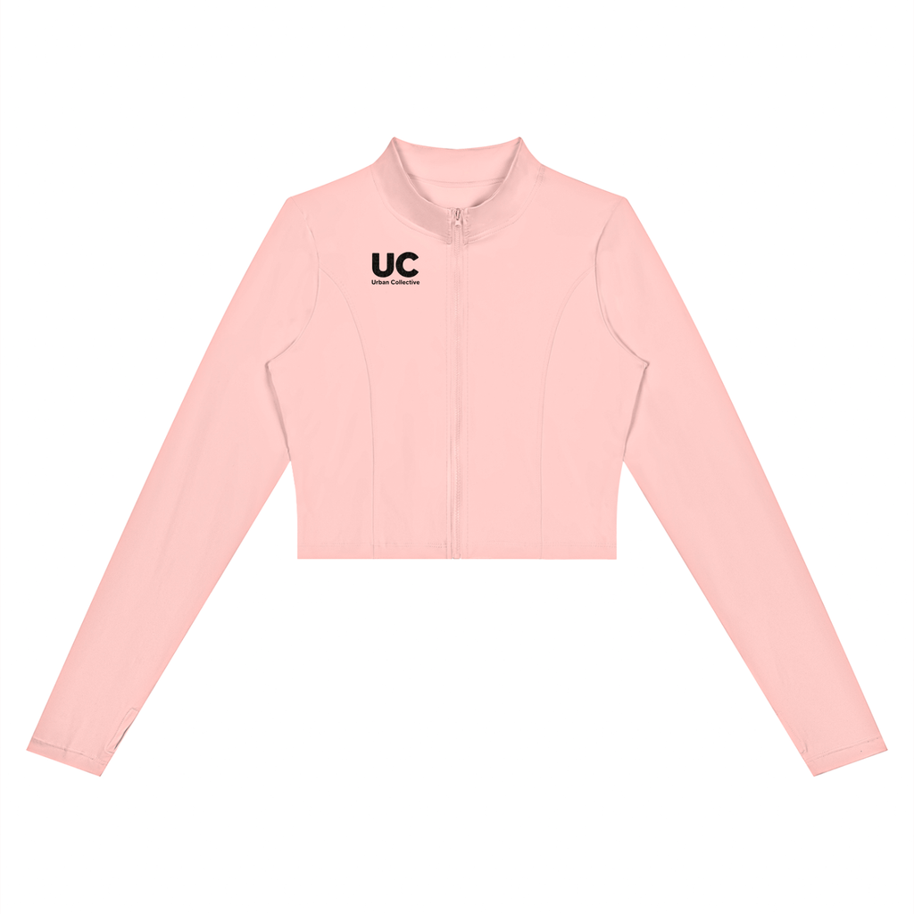 "Urban Collective" Women’s Crop Yoga Sports Jacket