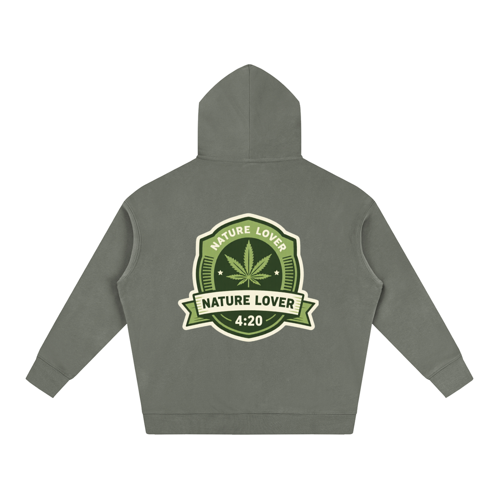 "Nature lover" Oversize Fleeced Hoodie