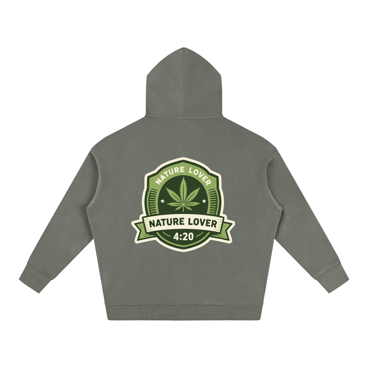 "Nature lover" Oversize Fleeced Hoodie