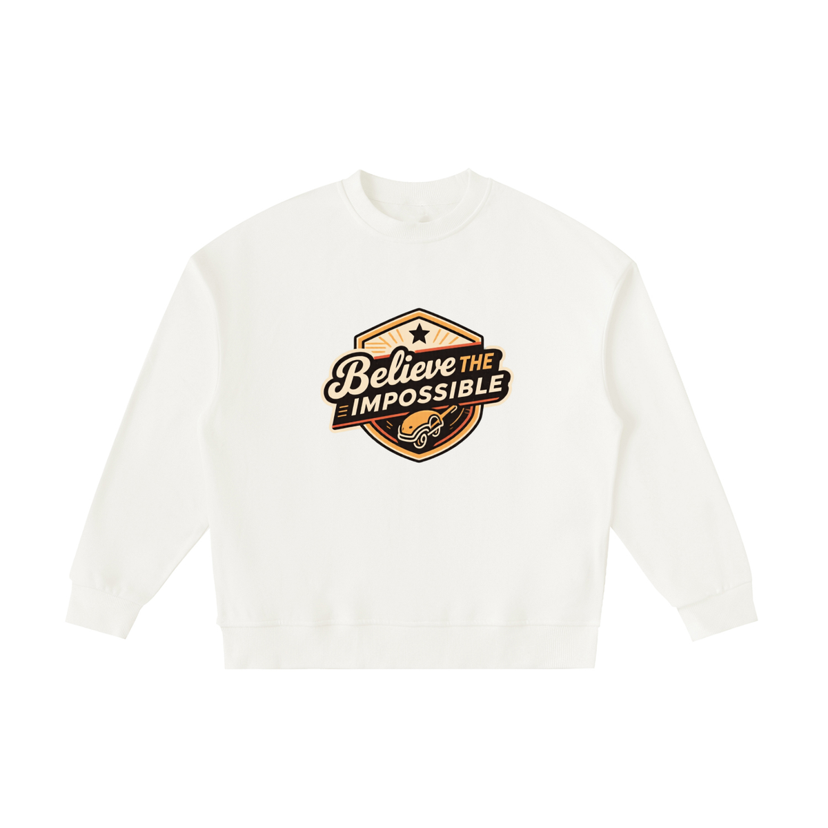 "Believe the impossible" Essential Fleece Kids' Crewneck Sweatshirt